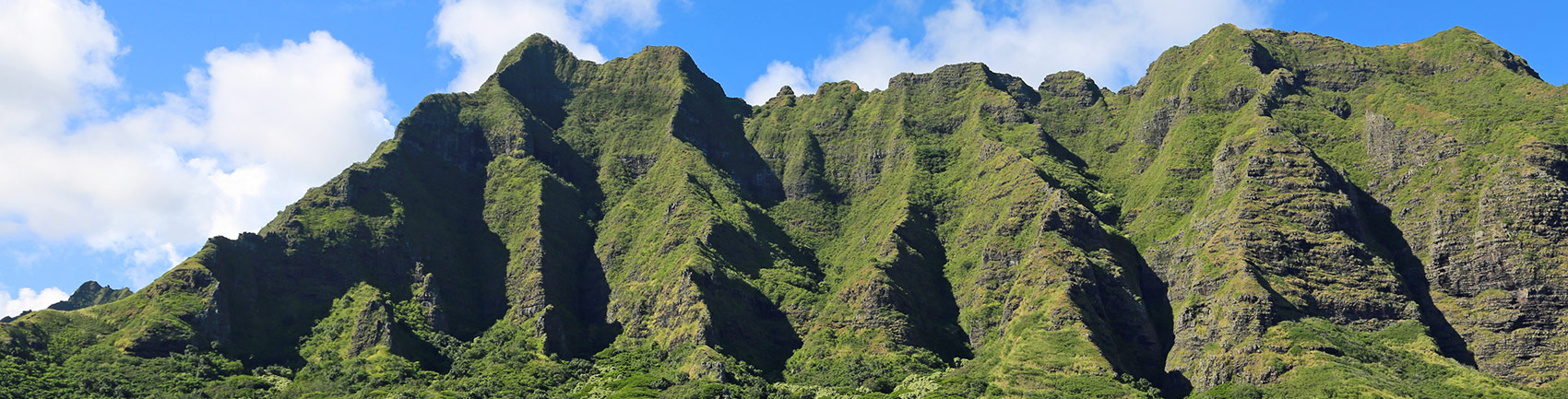 Kualoa Ranch mountain range