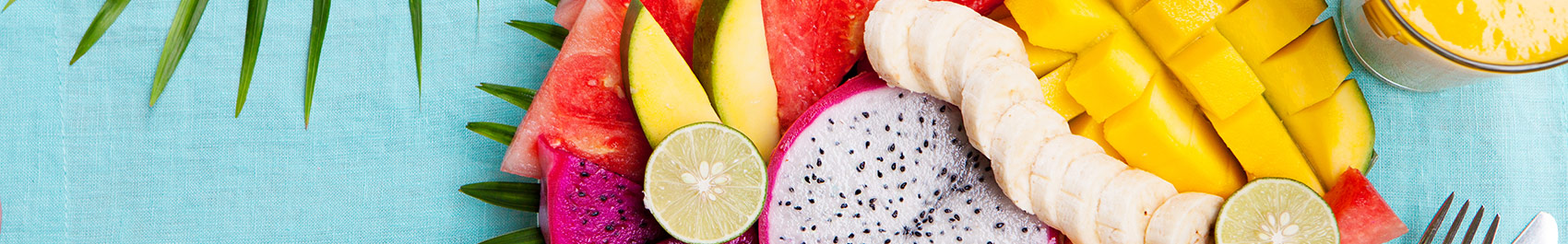 Tropical fruit plate