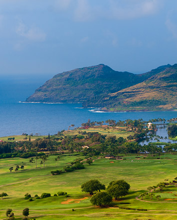Golfing on Kauai