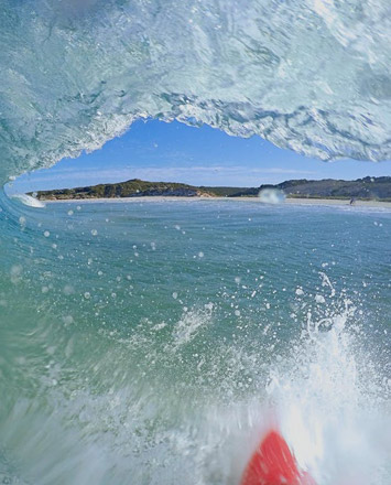 Surfing in Maui