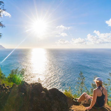 Hiking on Kauai