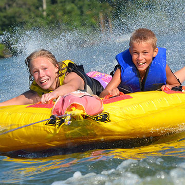 Mountain tubing on Kauai
