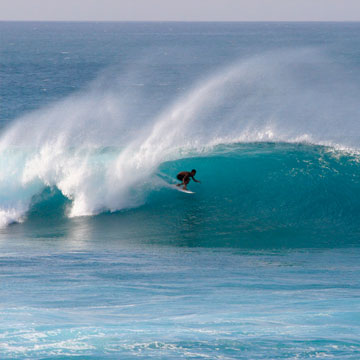 Surfing in Waikiki