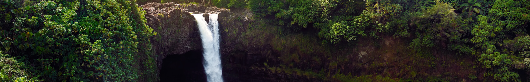 Looking down at Akaka Falls on Hawaii Island