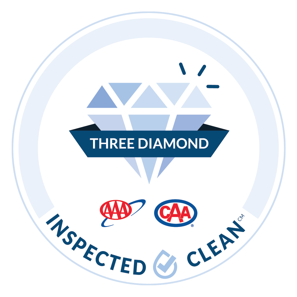 AAA Three Diamond Rating Badge