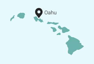 Map of Oahu