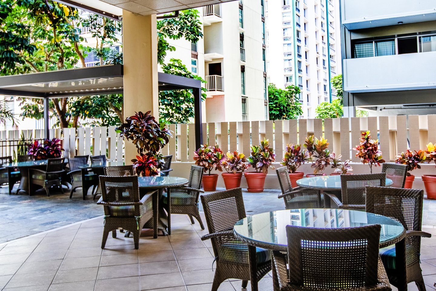 Property lounge seating area.