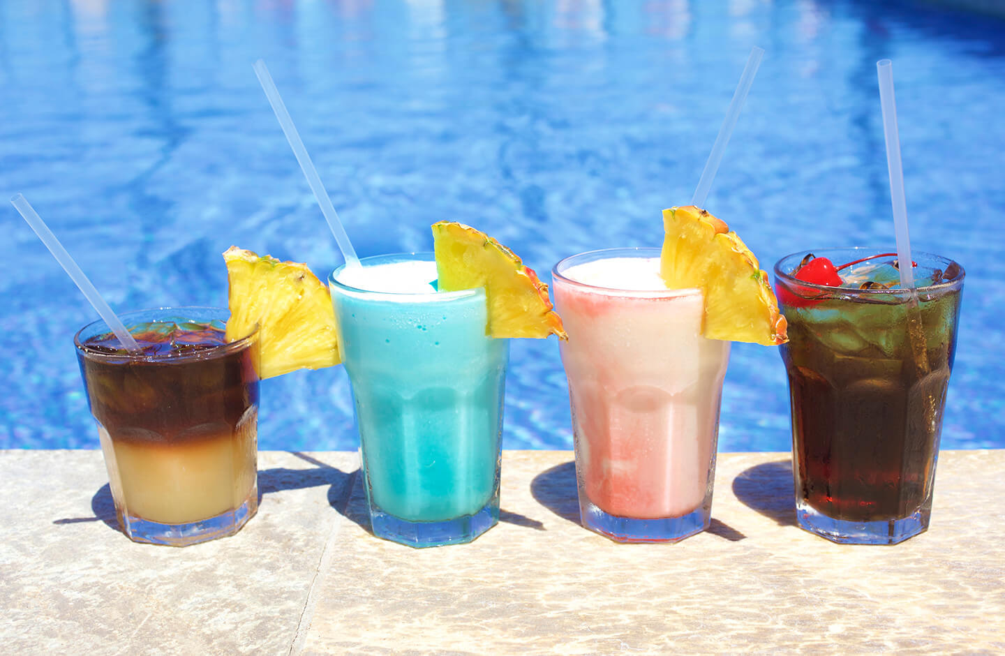 Cocktails from Beach Club Restaurant and Bar