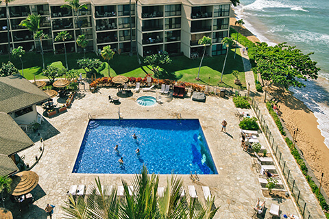 Beach and Oceanfront Pool