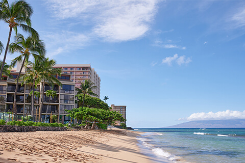 Beach at Aston Kaanapali Shores