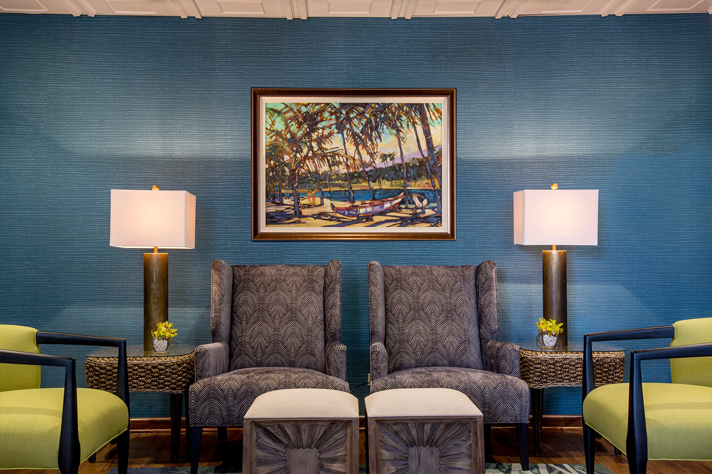 Hospitality Room Seating Area