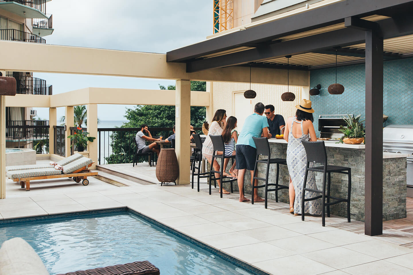 Barbecue Area and Wading Pool