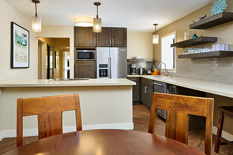 Two-Bedroom Oceanfront Kitchen