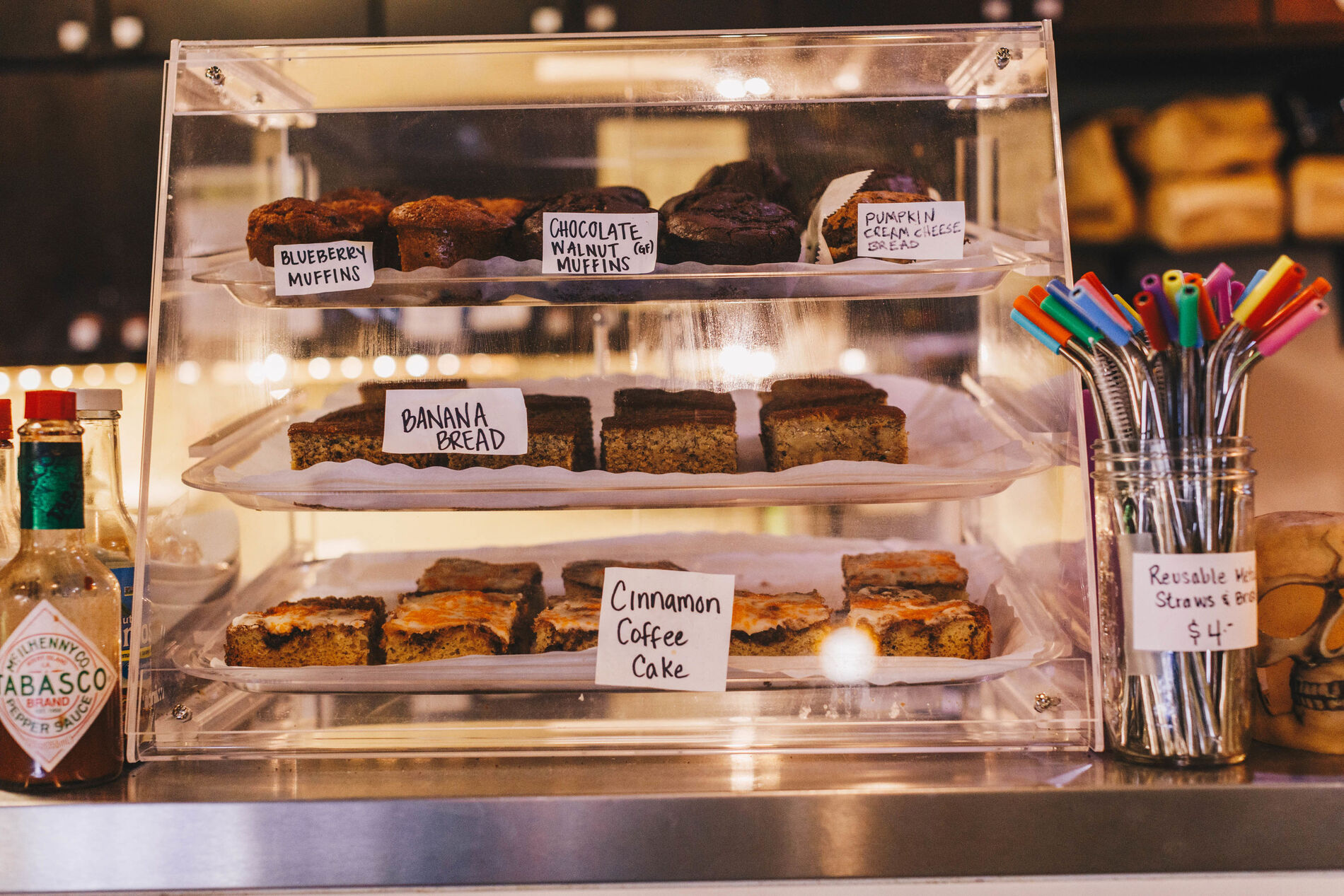 Display of sweet treats at the Banyan Breeze Coffee shop at the Aston Waikiki Banyan