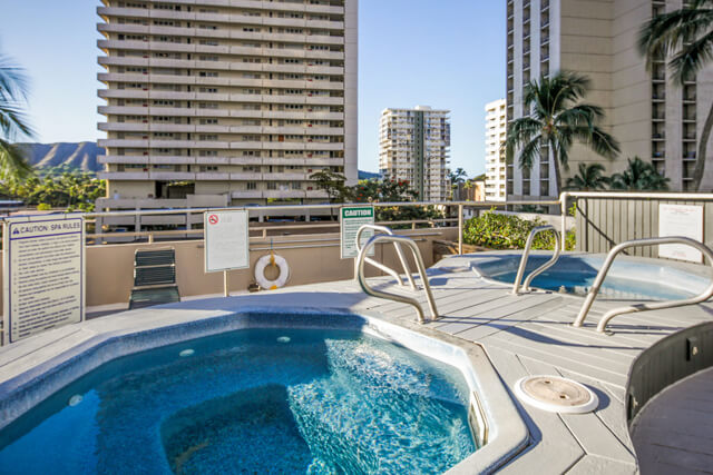 Open Jet Spa at the Waikiki Banyan