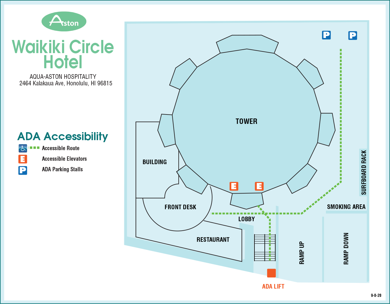 Accessibility map