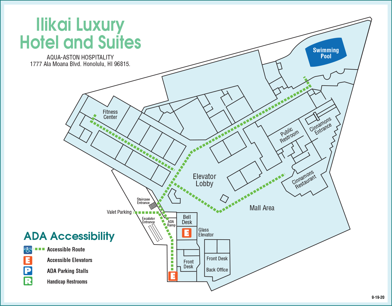Accessibility map
