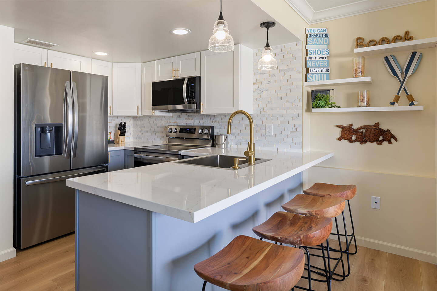 Luxury Junior Suite Sunset Ocean View Kitchen