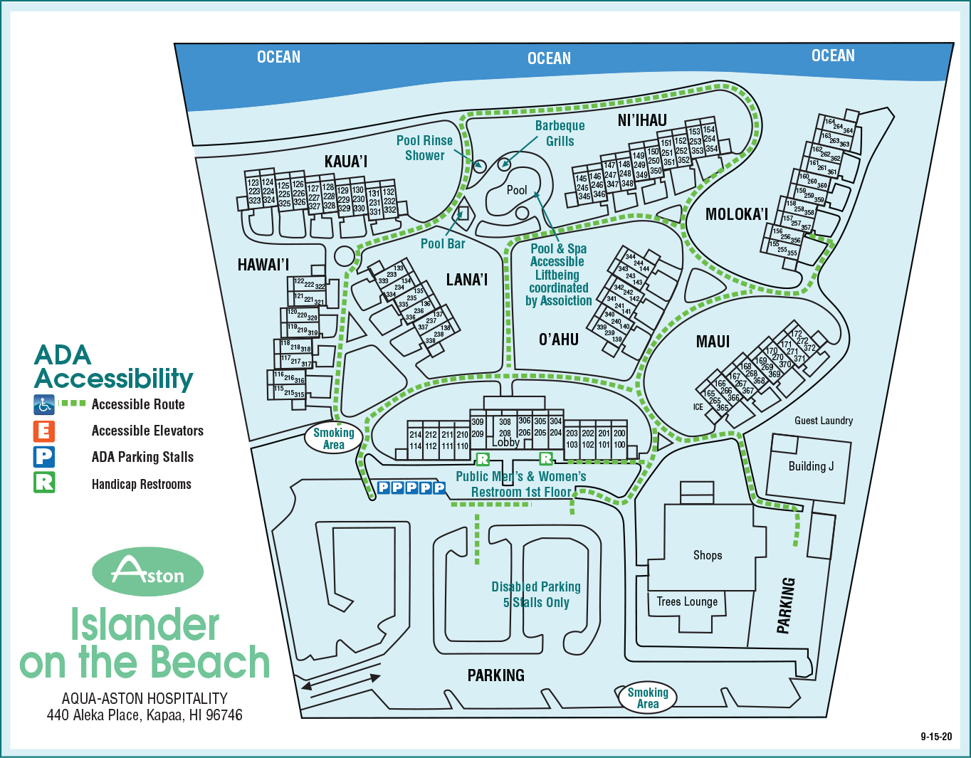 Accessibility map