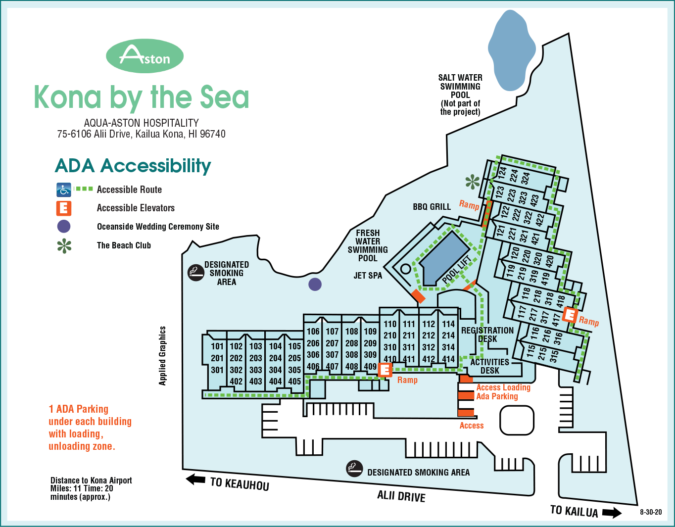Accessibility map