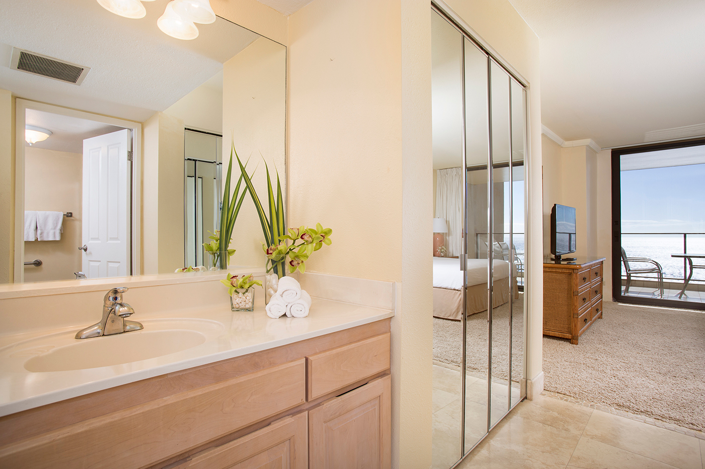 Two-Bedroom Two-Bath Oceanfront Bathroom