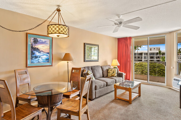 Two-Bedroom Ocean View Suite Living Area