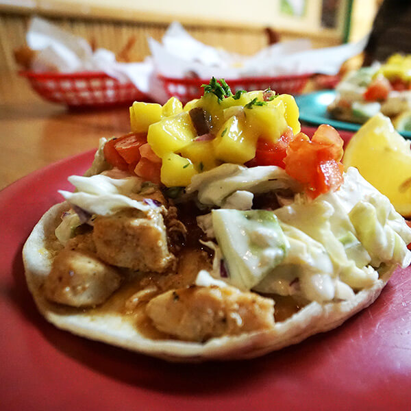 Dining fish tacos maui hawaii