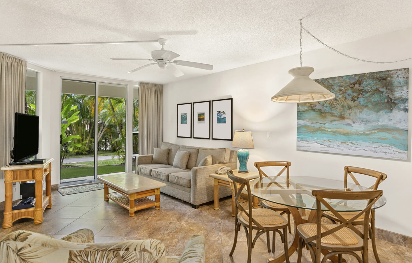 Two-Bedroom Deluxe Suite Living Area