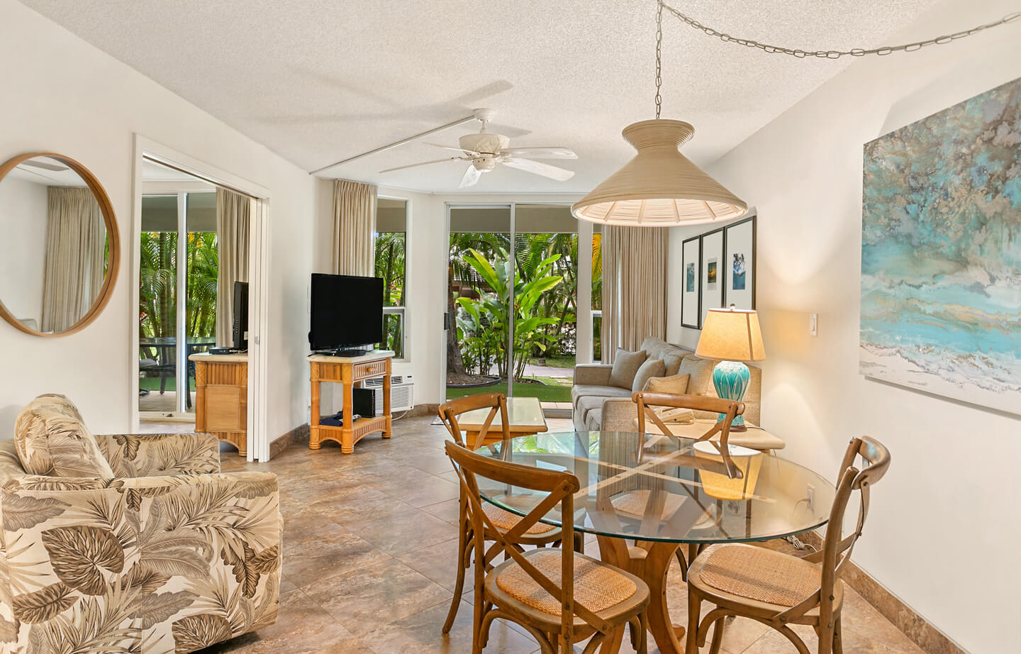 Two-Bedroom Deluxe Suite Living Area