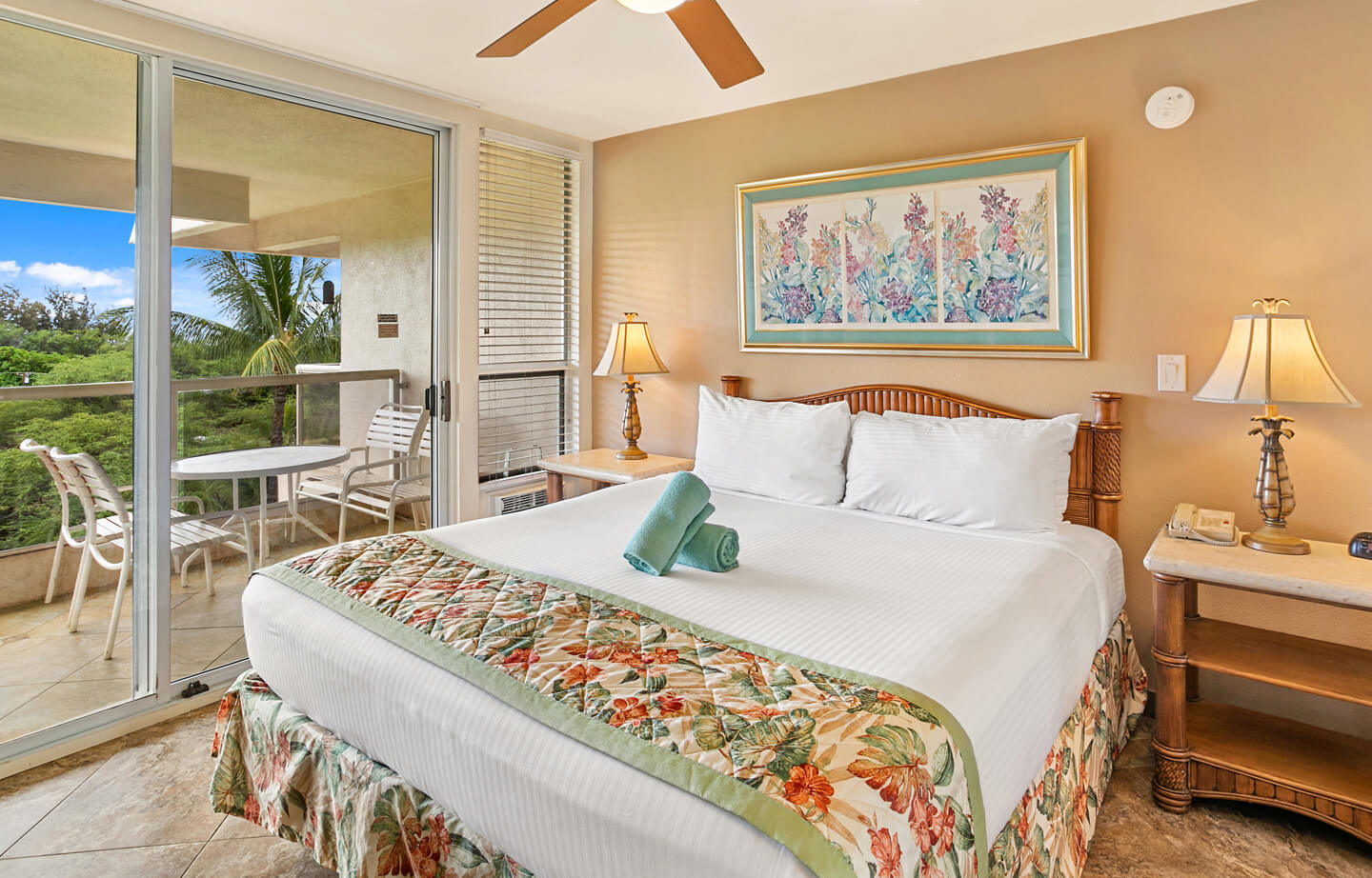 Two-Bedroom Deluxe Partial Ocean View Master Bedroom