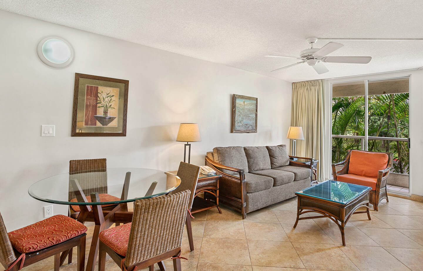 Two-Bedroom Standard Suite Living Area