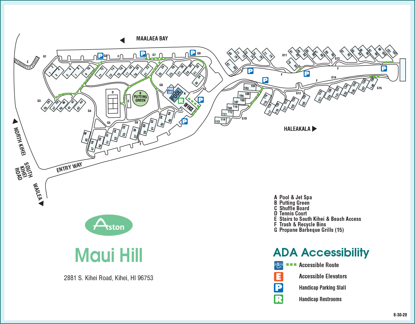 Accessibility map