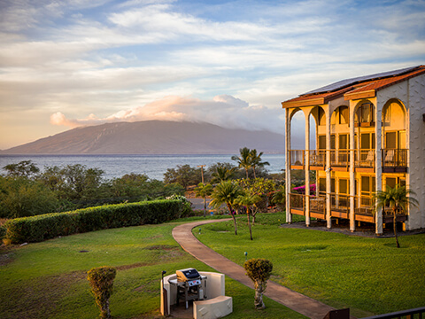 Resort Grounds at Sunset