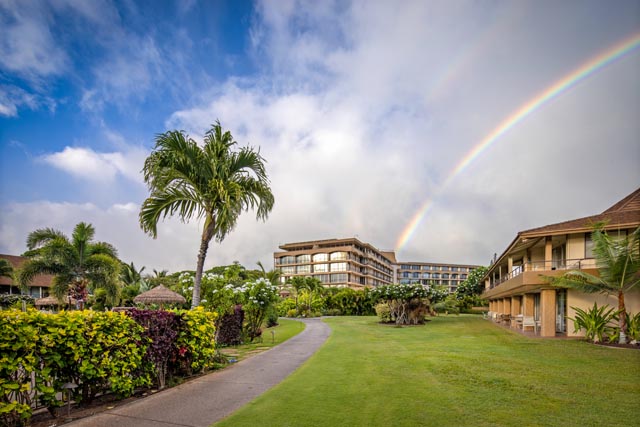 Rainbow Over Kaanapali Beach