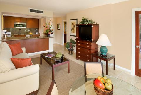 One-Bedroom Garden View Premium Living Area