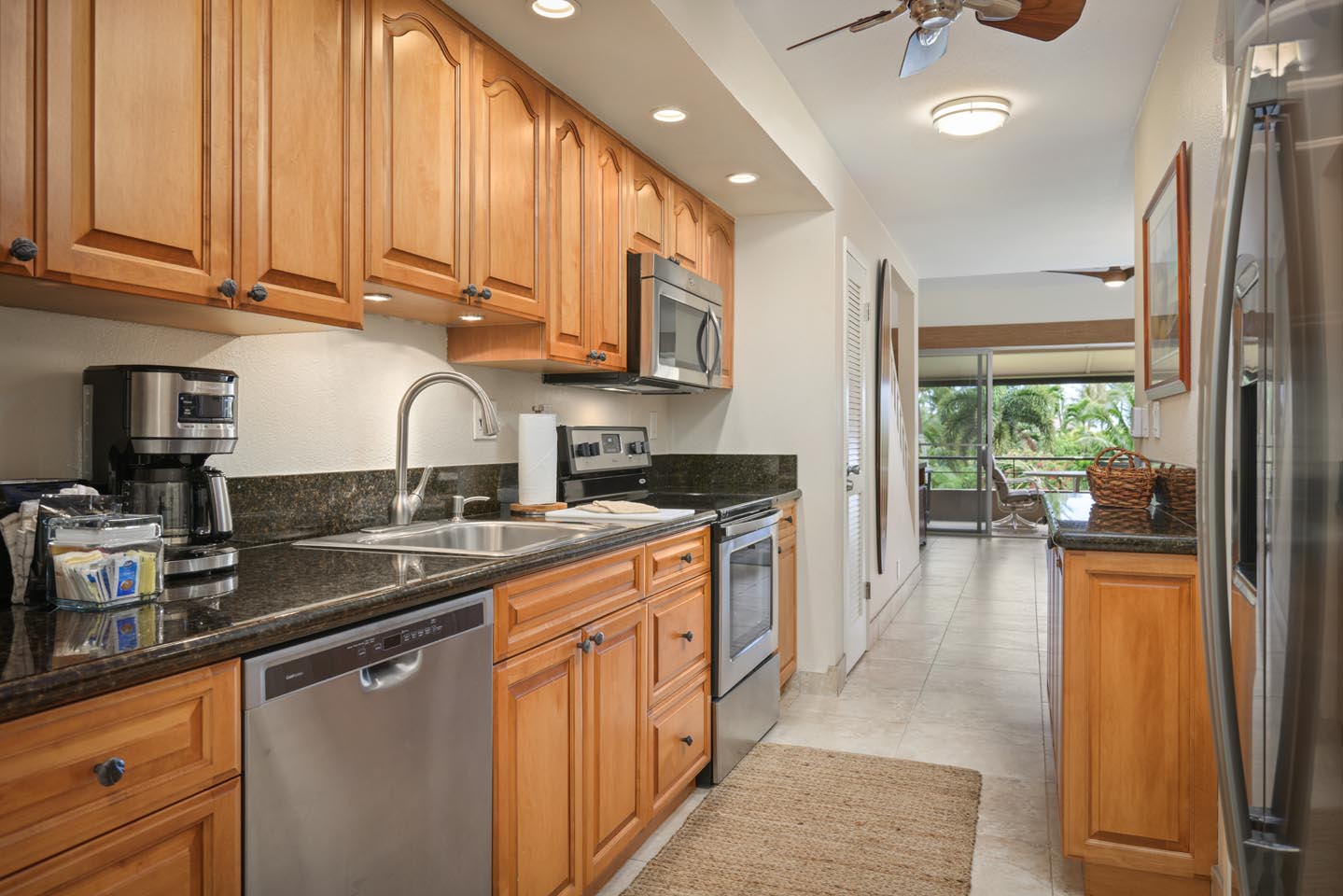 One-Bedroom Garden View Premium Kitchen