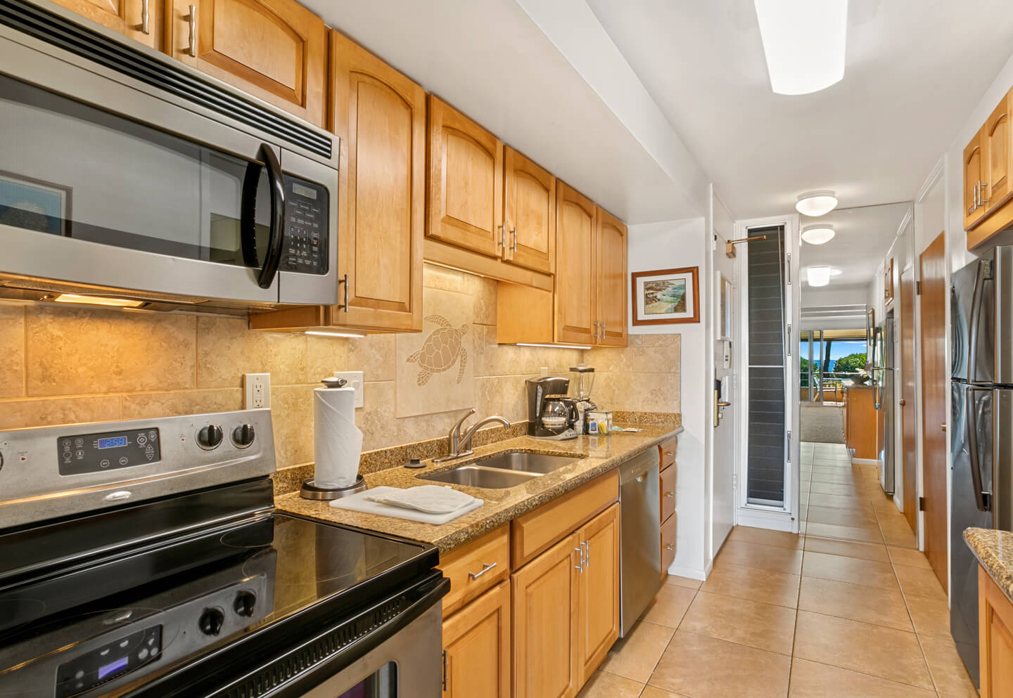 One-Bedroom Garden View Deluxe Kitchen