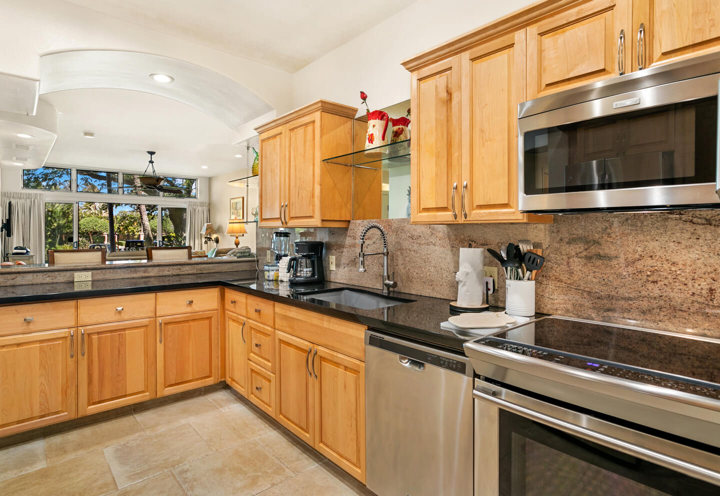 Two-Bedroom Suite Deluxe Kitchen