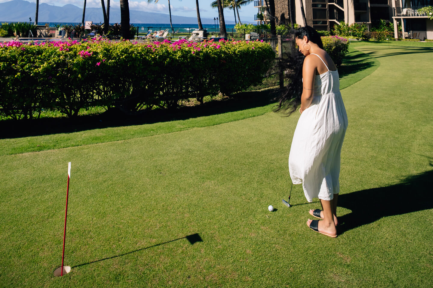 Enjoy a game of miniture golf at Aston Papakea Resort