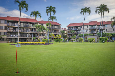 Aston at Papakea Resort sign at the entrance