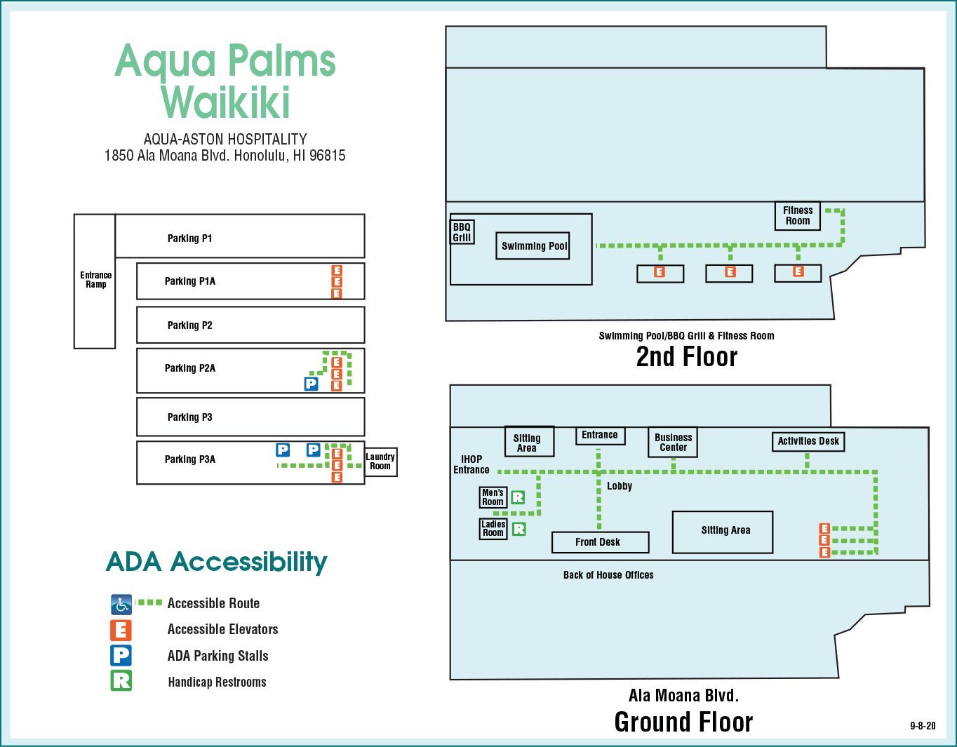 Accessibility map