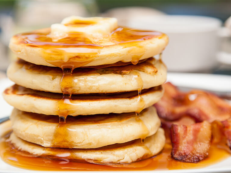 Pancakes and Bacon