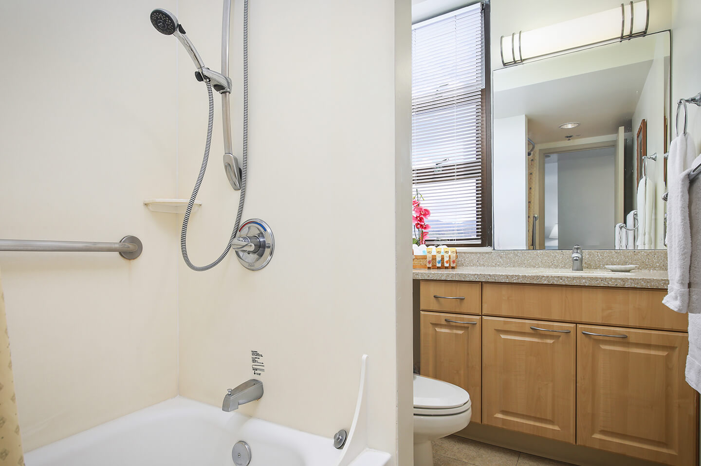 Two-Bedroom Partial Ocean View Bathroom.