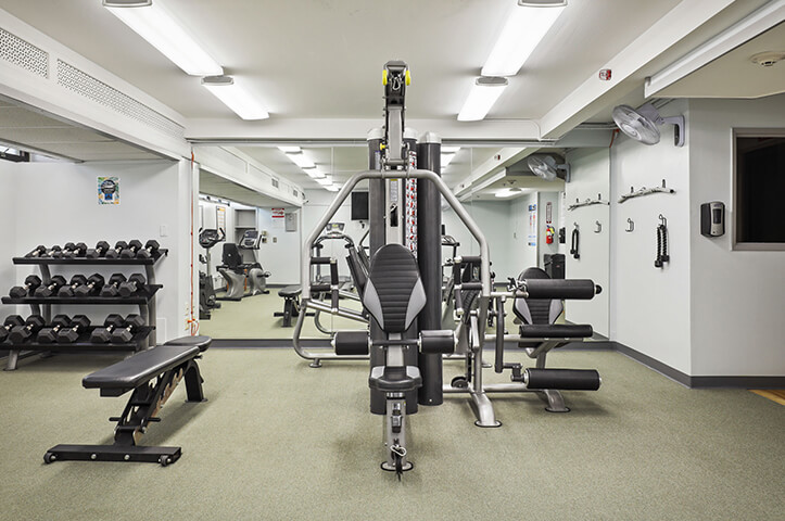 Fitness equipment.