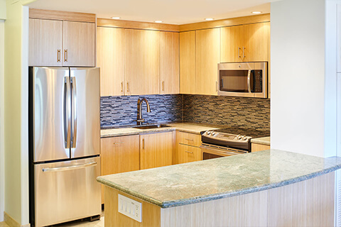 One-Bedroom Ocean View Premium Kitchen
