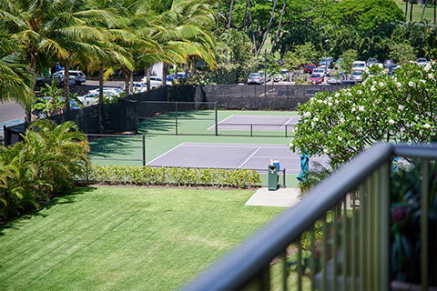 View from Studio Garden View Lanai
