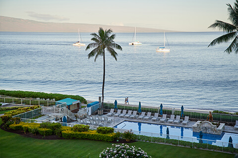 View of Ocean from the Resort