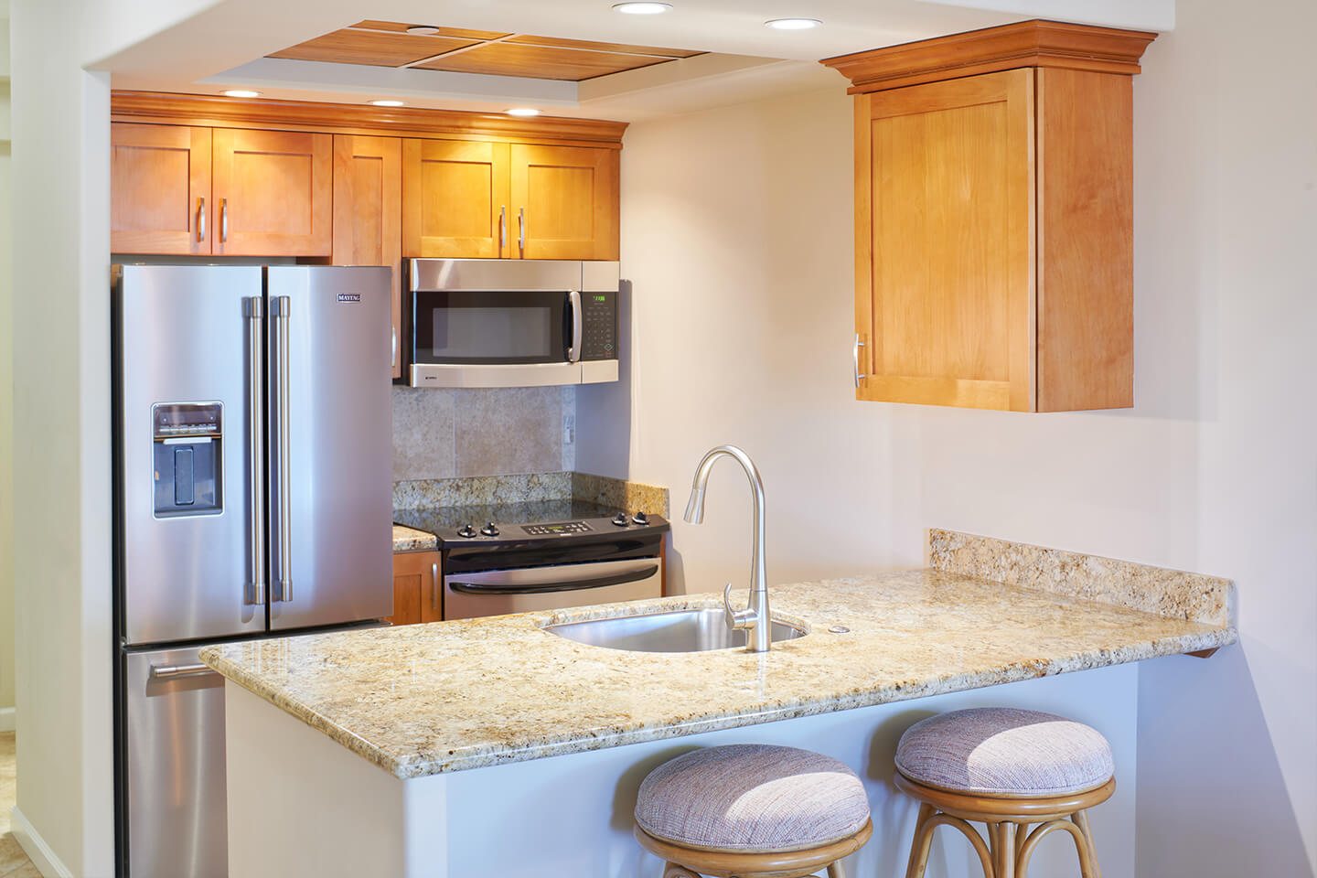 Studio Garden View Premium Kitchen