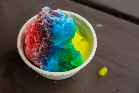 Rainbow Shave Ice