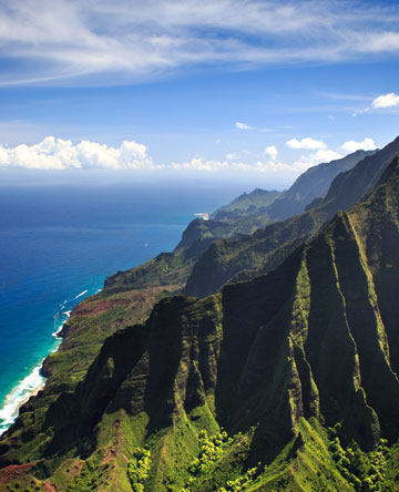 Cliffs and ocean